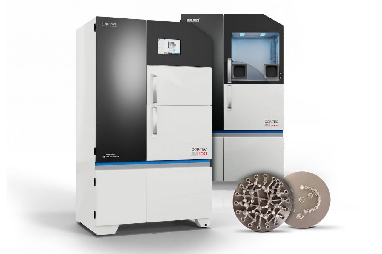 Unsere Selective Laser Melting Anlage CORiTEC AM100